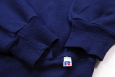 画像6: 90s USA製 RUSSELLラッセル ST.MATITHEWS LITTLE LEAGUE INC. ベースボール 前V スウェット 紺 XL (6)