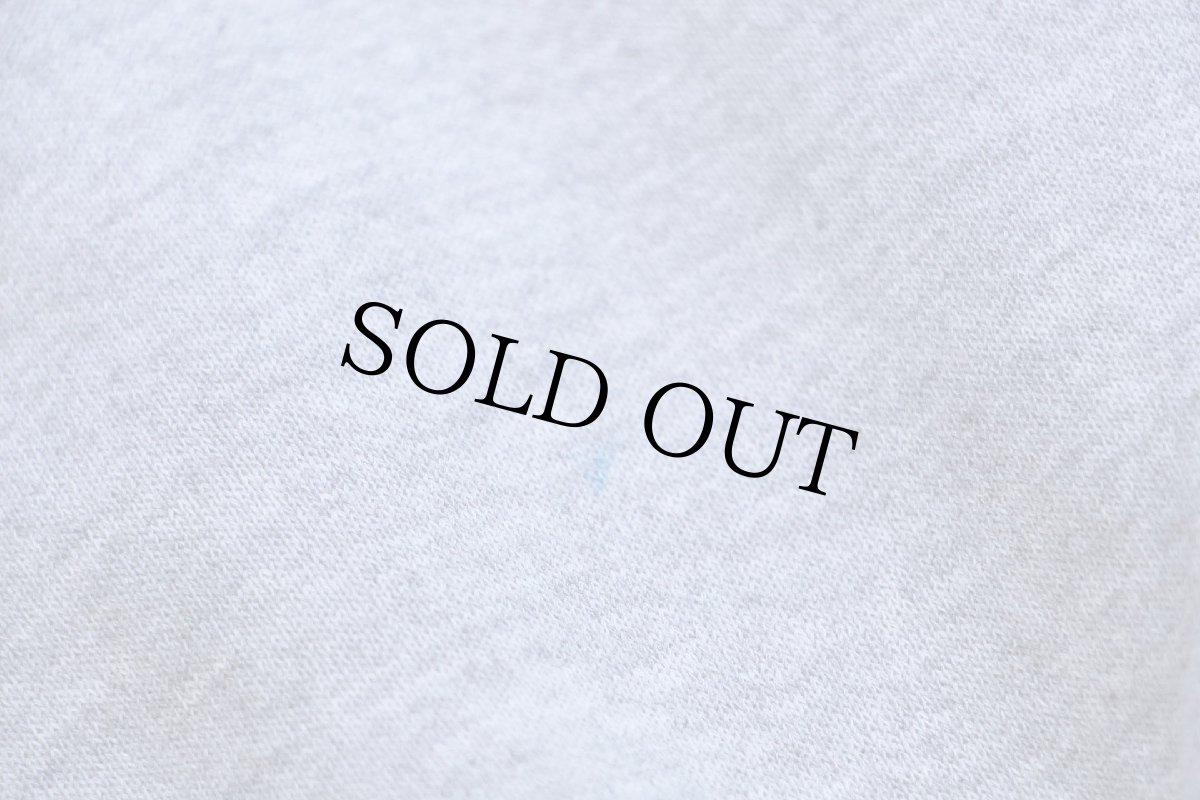 画像6: 90s USA製 RUSSELLラッセル 無地 前V スウェット 杢グレー L★ブランク (6)