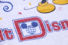 画像4: 80s USA製 Disney ディズニー 15YEARS Walt Disney World ミッキー マウス スウェット 白 L (4)