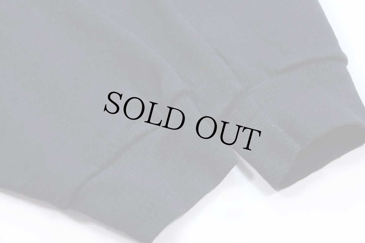 画像6: 90s USA製 Disney ディズニー ミッキー マウス M チェック アップリケ スウェット 黒 XL (6)