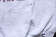 画像6: 90s USA製 RUSSELLラッセル NFL SAN FRANCISCO 49ERS ペンキ飛び 前V スウェット 杢ライトグレー XL (6)