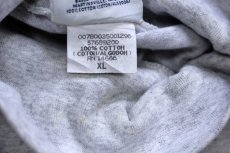画像6: 90s USA製 Leeリー 無地 タートルネック コットン 長袖Tシャツ 杢ライトグレー XL (6)