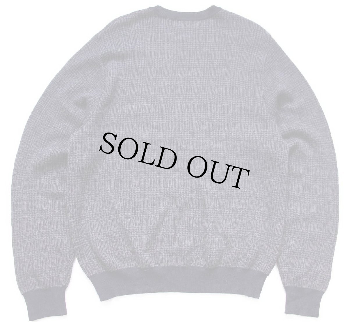 画像2: 90s USA製 BROOKS BROTHERSブルックスブラザーズ グレンチェック メリノウールニット セーター L (2)