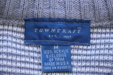 画像4: 80s USA製 JCPenney TOWNCRAFT フェアアイル柄 ジャガード アクリルニット セーター M (4)