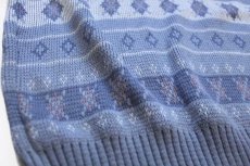 画像5: 80s USA製 JCPenney TOWNCRAFT フェアアイル柄 ジャガード アクリルニット セーター M (5)