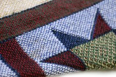 画像7: 90s USA製 Sugar Street Weavers キルト柄 コットンラグ スウェット (7)