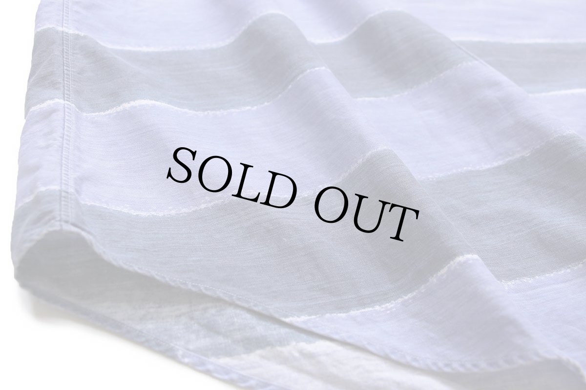 画像6: 90s ポロ ラルフローレン ラガータイプ 太ボーダー プリント コットンシャツ XL (6)