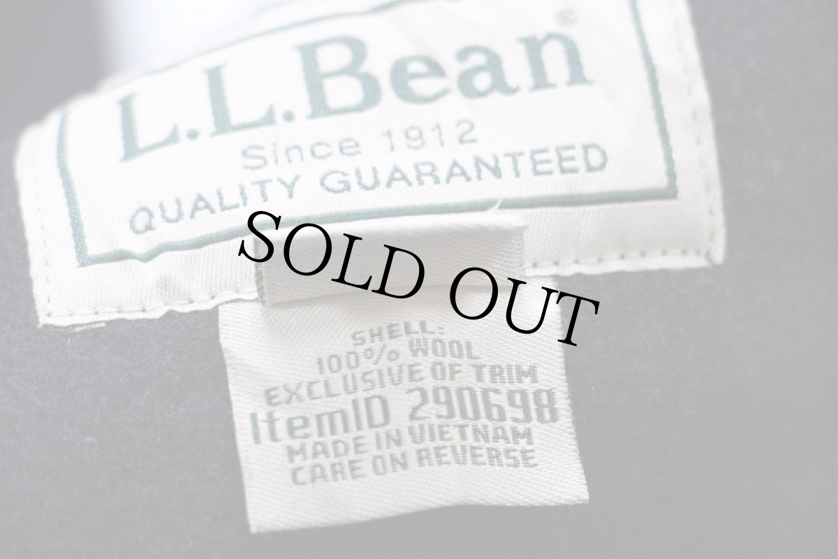 画像5: L.L.Bean×Bellandi 無地 メルトン ウールジャケット 濃紺 XL-R (5)