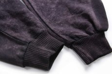 画像6: 80s SEDONA ひび割れプリント アシッドウォッシュ スウェット 黒 (6)