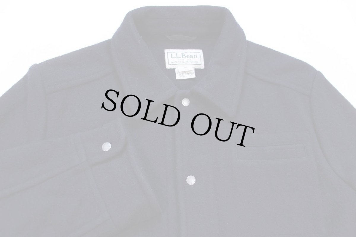 画像3: L.L.Bean×Bellandi 無地 メルトン ウールジャケット 濃紺 XL-R (3)