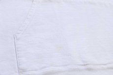 画像6: 90s USA製 Championチャンピオン 無地 前V スウェットパーカー 白 XL★フーディー ブランク (6)