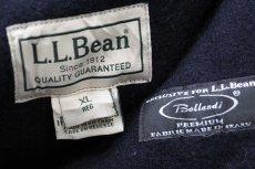 画像4: L.L.Bean×Bellandi 無地 メルトン ウールジャケット 濃紺 XL-R (4)