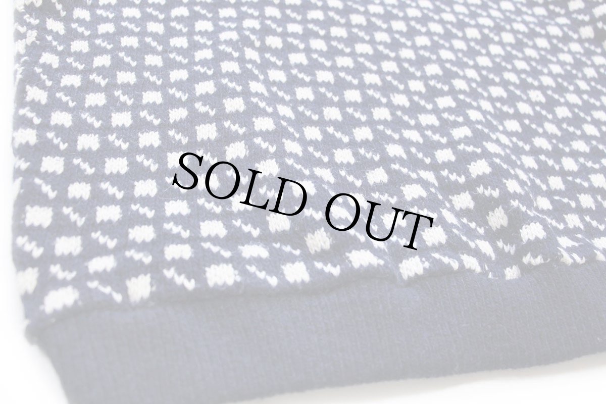 画像5: 80s ノルウェー製 NEPTUNE ノルウェージャン バーズアイ ウールニット セーター M (5)