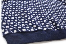 画像5: 80s ノルウェー製 NEPTUNE ノルウェージャン バーズアイ ウールニット セーター M (5)