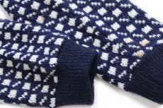 画像6: 80s ノルウェー製 NEPTUNE ノルウェージャン バーズアイ ウールニット セーター M (6)