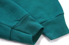 画像5: 90s USA製 BVD 無地 スウェット 緑 XL★ブランク (5)