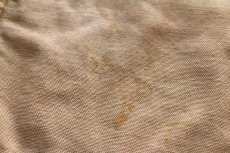 画像8: 90s USA製 carharttカーハート キルティングライナー ダブルニー ダック地 オーバーオール ボロ 茶 W40 L32 (8)