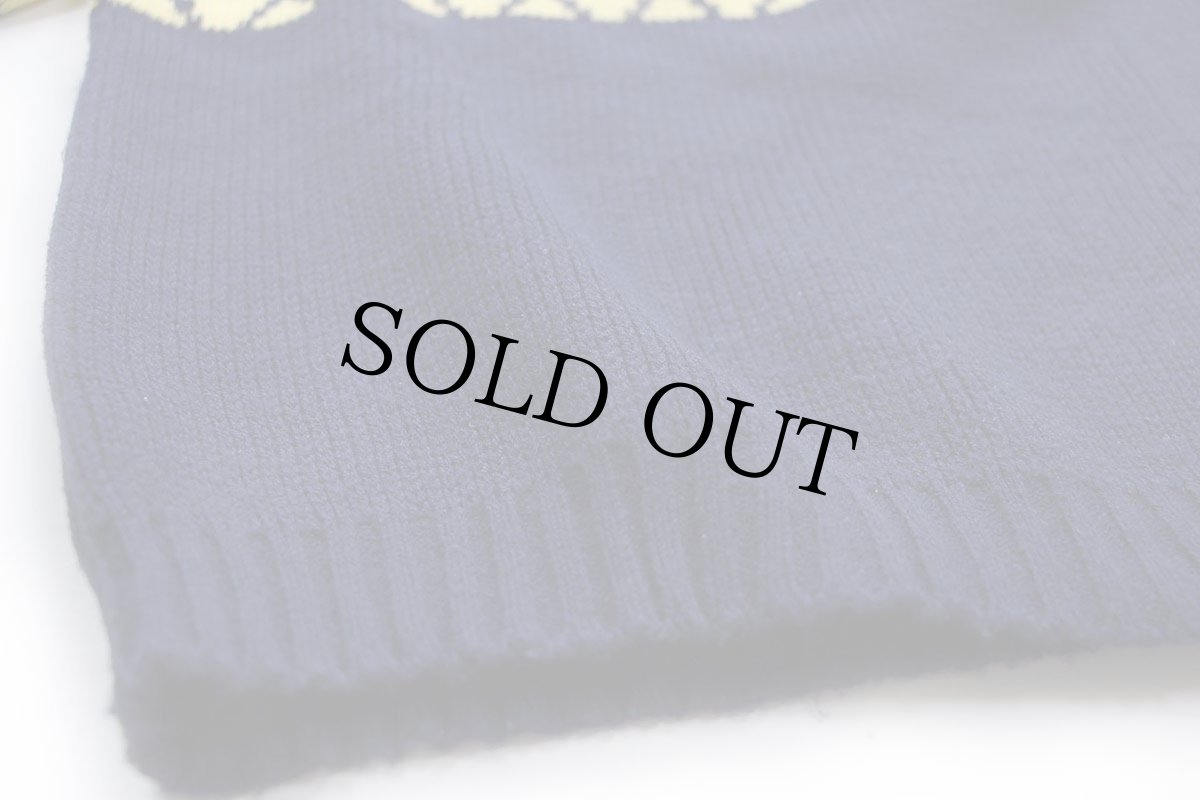 画像6: 70s JCPenney ノルディック柄 モックネック アクリルニット セーター Boys M (6)