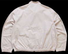 画像2: 80s USA製 ポロ ラルフローレン ワンポイント チンスト付き コットンジャケット アイボリー XL (2)