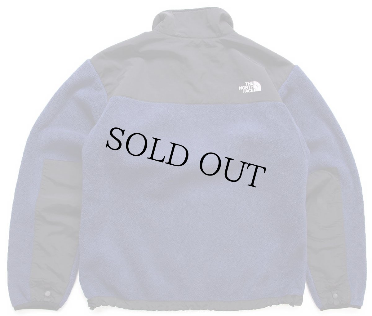 画像2: THE NORTH FACEノースフェイス デナリ POLARTEC ライナー フリースジャケット 紺×黒 S (2)