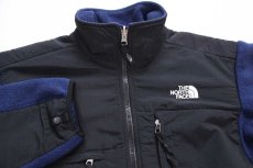 画像3: THE NORTH FACEノースフェイス デナリ POLARTEC ライナー フリースジャケット 紺×黒 S (3)