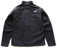 画像2: THE NORTH FACEノースフェイス WINDWALL ストレッチ ソフトシェルジャケット 黒 M★A (2)