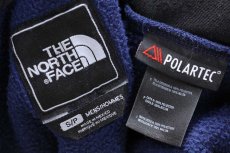 画像4: THE NORTH FACEノースフェイス デナリ POLARTEC ライナー フリースジャケット 紺×黒 S (4)