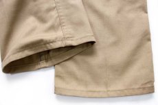 画像7: 90s USA製 b.o.g. ベイカータイプ ワークパンツ カーキ W27 (7)