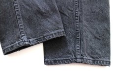 画像6: 90s USA製 Wranglerラングラー ブラック デニムパンツ フェード W34 L30★SDP4367 (6)