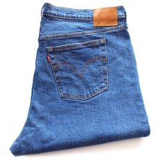 画像1: LEVI'Sリーバイス PREMIUM 501 BIGE ストレッチ デニムパンツ 16W★SDP4369 (1)