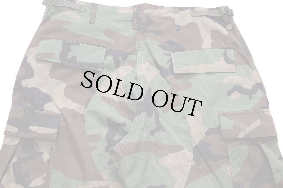 画像5: 00s 米軍 U.S.ARMY ウッドランドカモ BDU カーゴパンツ M-R★04 (5)