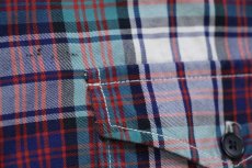 画像5: 00s ポロ ラルフローレン WOODSMAN WORKSHIRT マドラスチェック コットンシャツ XXL★特大 (5)