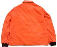 画像7: 80s USA製 ウッドランドカモ×蛍光オレンジ リバーシブル コットンジャケット XL (7)