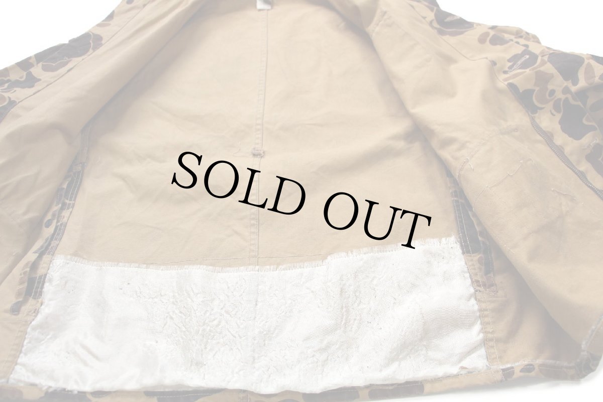 画像6: 70s Duxbak ダックハンターカモ ダック地 ハンティングジャケット カスタム L (6)