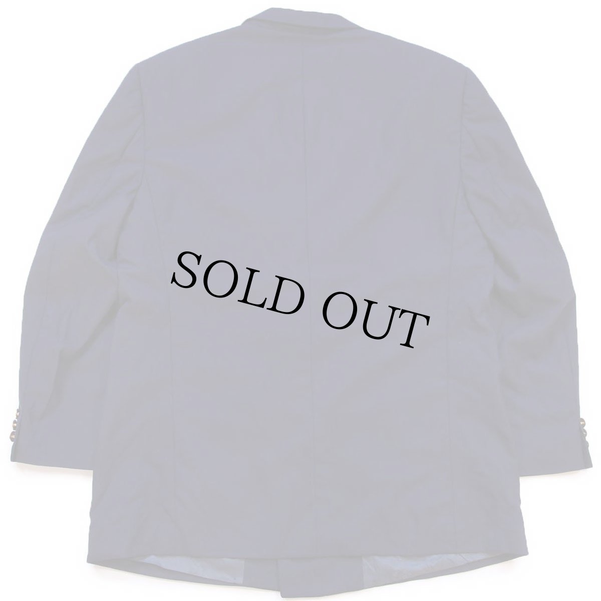 画像2: 80s USA製 Burberrys PRORSUM バーバリー SAKS FIFTH AVENUE ダブルブレスト SUPER 100'S ウール テーラードジャケット 紺ブレ★ブレザー (2)