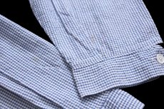 画像6: 90s USA製 ポロ ラルフローレン G9タイプ ギンガムチェック コットン シアサッカー ハリントンジャケット XL (6)