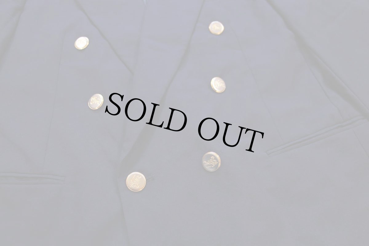 画像7: 80s USA製 Burberrys PRORSUM バーバリー SAKS FIFTH AVENUE ダブルブレスト SUPER 100'S ウール テーラードジャケット 紺ブレ★ブレザー (7)