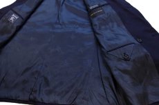 画像6: 80s USA製 Burberrys PRORSUM バーバリー SAKS FIFTH AVENUE ダブルブレスト SUPER 100'S ウール テーラードジャケット 紺ブレ★ブレザー (6)