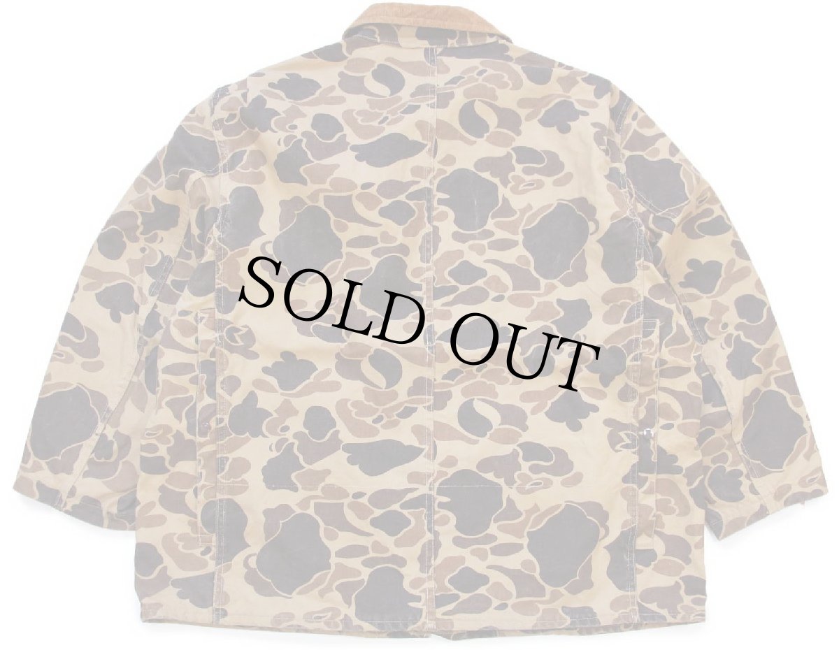 画像2: 70s Duxbak ダックハンターカモ ダック地 ハンティングジャケット カスタム L (2)