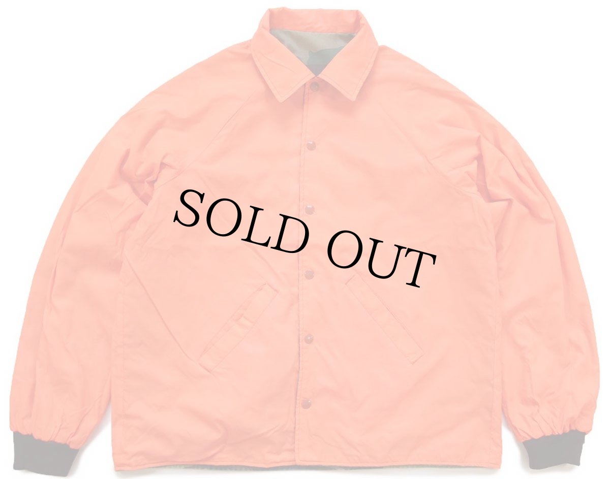 画像6: 80s USA製 ウッドランドカモ×蛍光オレンジ リバーシブル コットンジャケット XL (6)