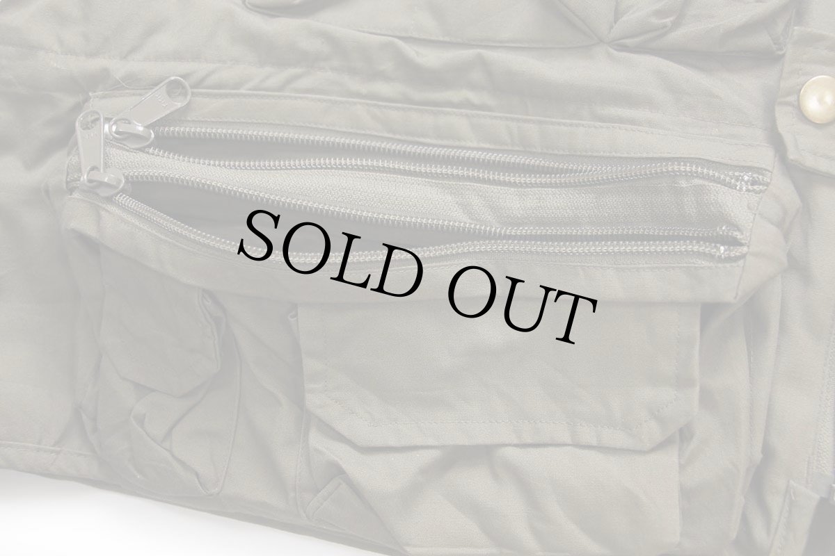 画像7: 90s ORVISオービス ロゴ刺繍 フィッシングベスト オリーブドラブ L (7)