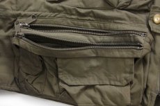 画像7: 90s ORVISオービス ロゴ刺繍 フィッシングベスト オリーブドラブ L (7)