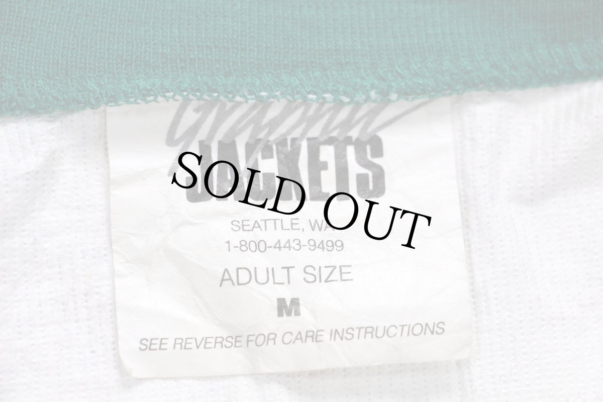 画像5: 90s STP 1994 Bicycle アート 全面プリント STARBUCKS COFFEE adidas YAKIMA SUBARU 協賛 ペーパージャケット M (5)