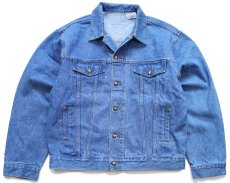 画像2: 90s John Lennon IMAGINE ジョンレノン イマジン アート 刺繍 デニムジャケット 4ポケット XL (2)