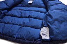 画像5: 00s patagoniaパタゴニア DOWN JACKET ナイロン ダウンジャケット 紺 KIDS' XS 5-6 (5)