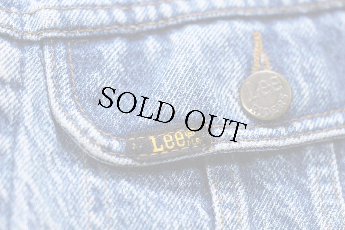 画像6: 90s Leeリー THE MOVIE CHANNEL 刺繍 デニムジャケット 4ポケット 44L (6)