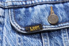 画像6: 90s Leeリー THE MOVIE CHANNEL 刺繍 デニムジャケット 4ポケット 44L (6)