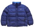 ダウン　紺110 00s patagoniaパタゴニア DOWN JACKET ナイロン ダウンジャケット 紺