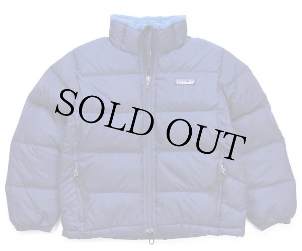 00s patagoniaパタゴニア DOWN JACKET ナイロン ダウンジャケット 紺