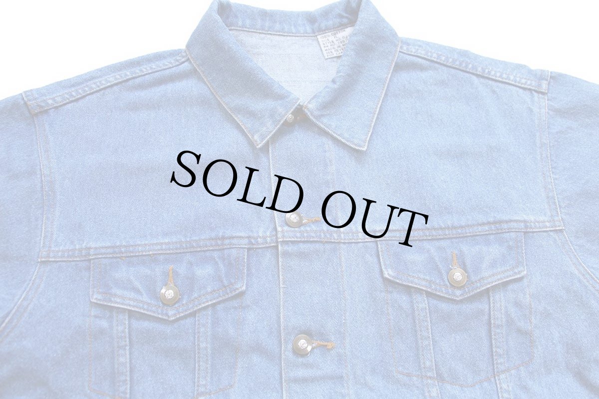 画像4: 90s John Lennon IMAGINE ジョンレノン イマジン アート 刺繍 デニムジャケット 4ポケット XL (4)